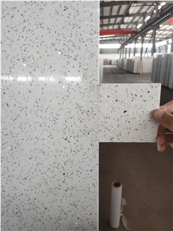 White Galaxy Quartz Slabs