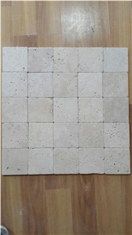 10X10x1 Cm Commercial Travertine Tiles