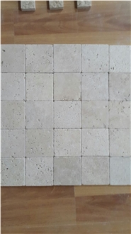 10X10x1 Cm Commercial Travertine Tiles