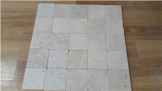 10X10x1 Cm Commercial Travertine Tiles