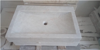 Classic Light Travertine Wash Basin Classic Light Travertine Wash Basin