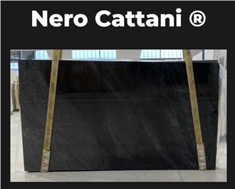 Nero Cattani Marble ® Carrara Slabs Tiles