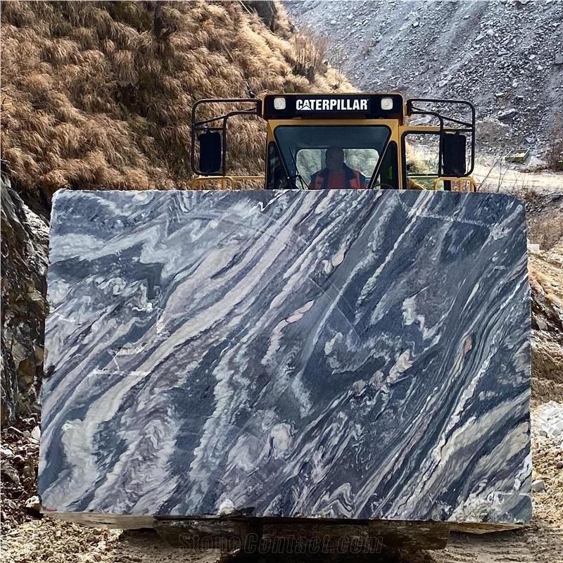 Cipollino Cattani Marble Quarry