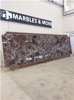 Rosso Levanto Marble Slabs (1890)
