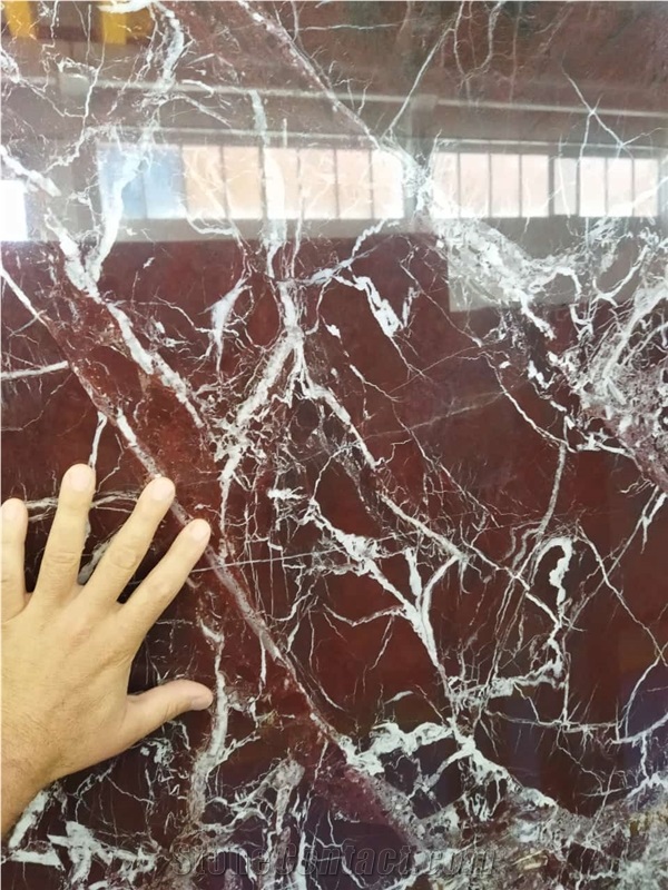 Rosso Levanto Marble Slabs (1890)