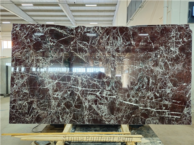 Rosso Levanto Marble Slabs (1890)