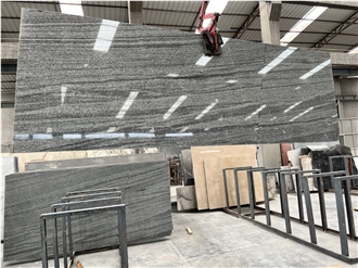 Chinese Viscont White Shanshui Granite Slabs