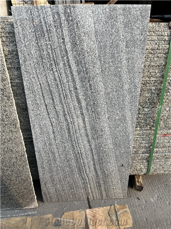 Chinese Viscont White Shanshui Granite Slabs