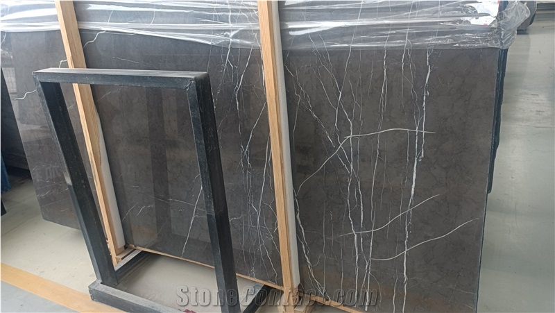 Pietra Gray Marble Slabs