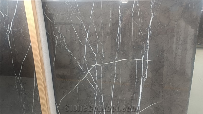 Pietra Gray Marble Slabs