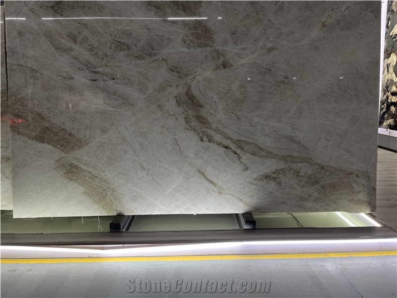 Taj Mahal Quartzite Slabs For Floor