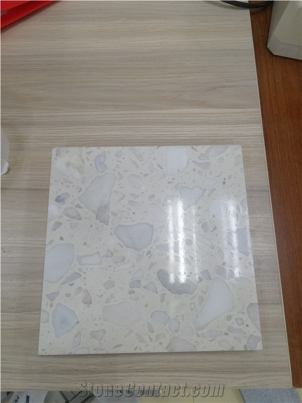 Customized TV Background Wall Pandora Quartz Artificial Stone Slabs