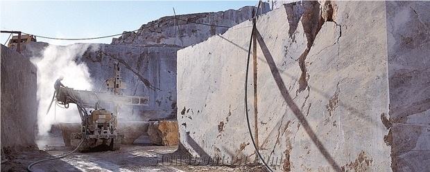 Marron Imperial Marble Quarry