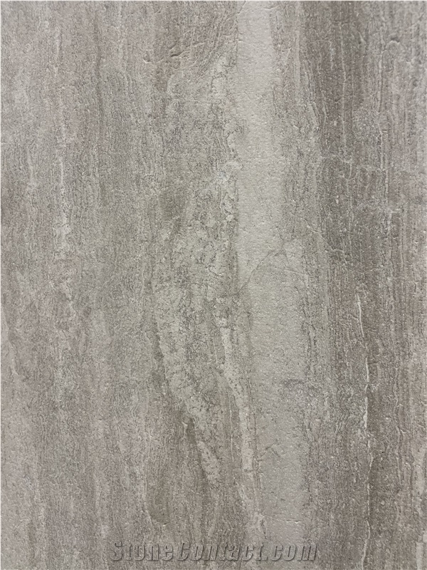 Gaia Grey Marble Brushed Tiles
