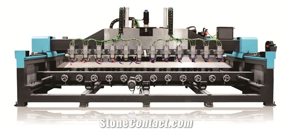 12- Heads Stereoscopic Engraving Machine