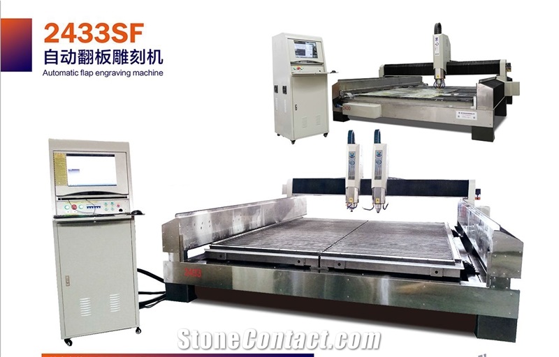 2433SF Automatic Flap Engraving Machine