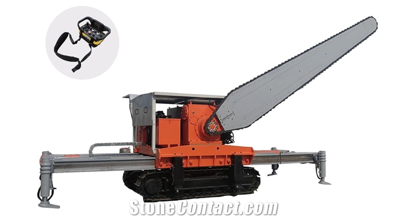 Horizontal-Rail Chain Saw With Crawler LD-CS4000-P
