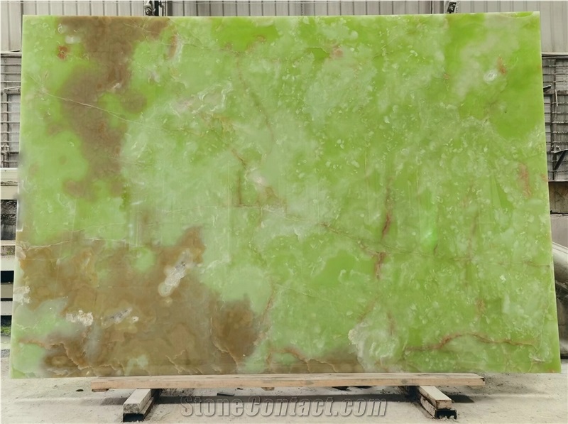 Green Onyx Big Slabs For Interiors Wall