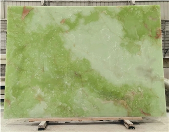 Green Onyx Big Slabs For Interiors Wall