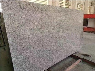 Jilin White Grey Granite  Slabs