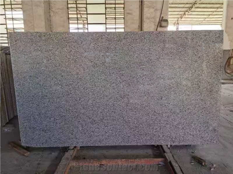 Jilin White Grey Granite  Slabs