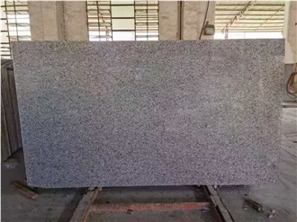 Jilin White Grey Granite  Slabs
