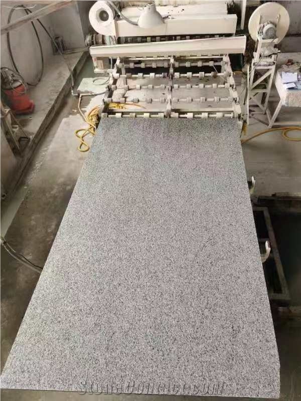 Jilin White Grey Granite  Slabs