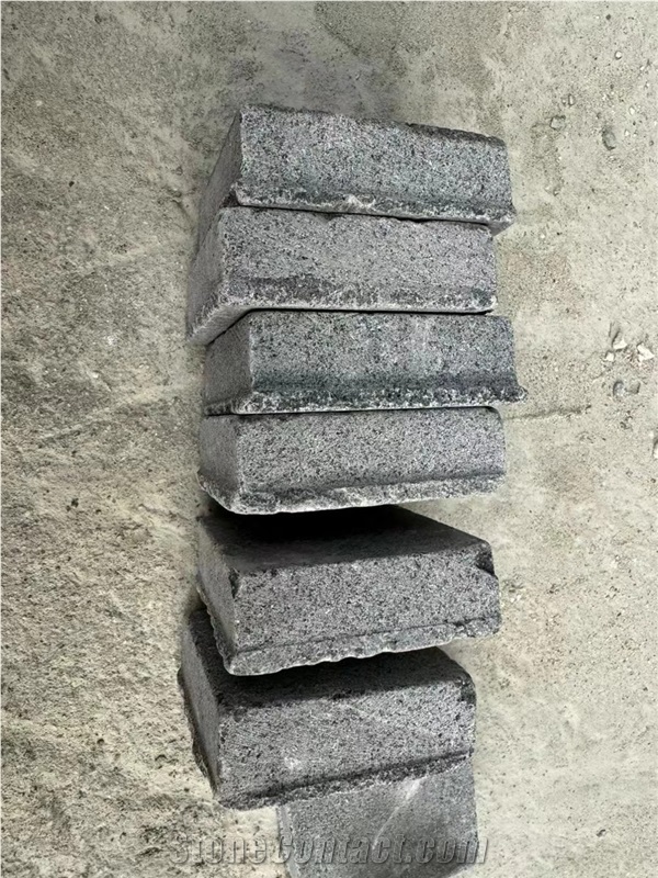 Black Basalt Landscaping Walkway Pavers For Courtyard Road