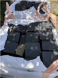 Basalt Cobbles, Cube Stone Pavers