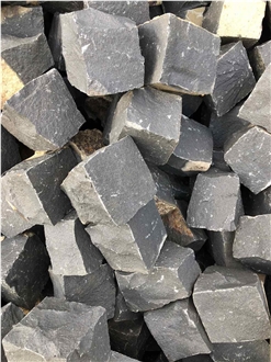 Basalt Cobbles, Cube Stone Pavers