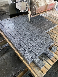 Light Grey Ukraine Granite Cubes