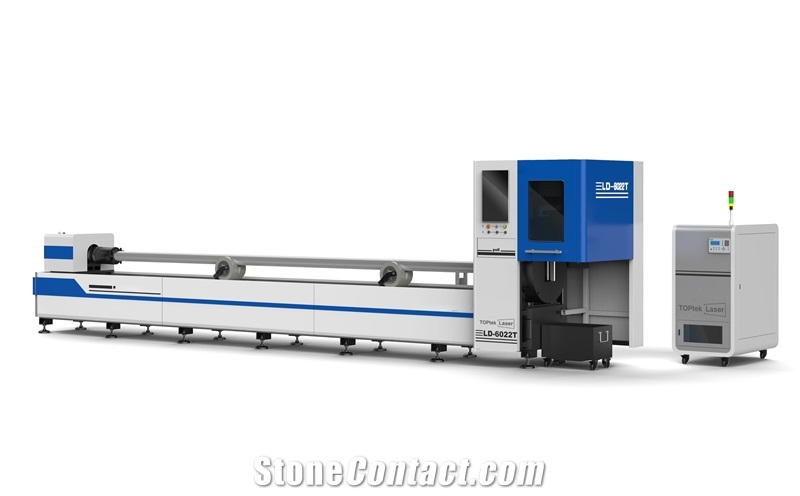 TOPTEK LASER FIBER LASER CUTING MACHINE TUBE CUTTER 2-12KW 6015-6045