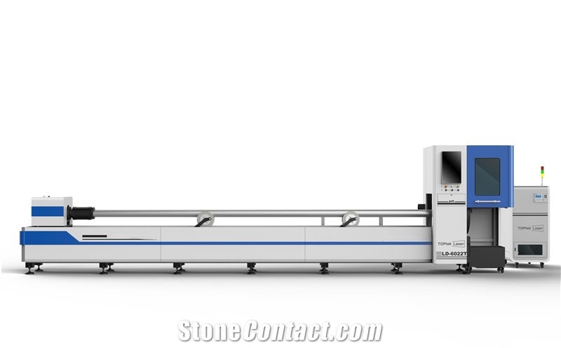 TOPTEK LASER FIBER LASER CUTING MACHINE TUBE CUTTER 2-12KW 6015-6045