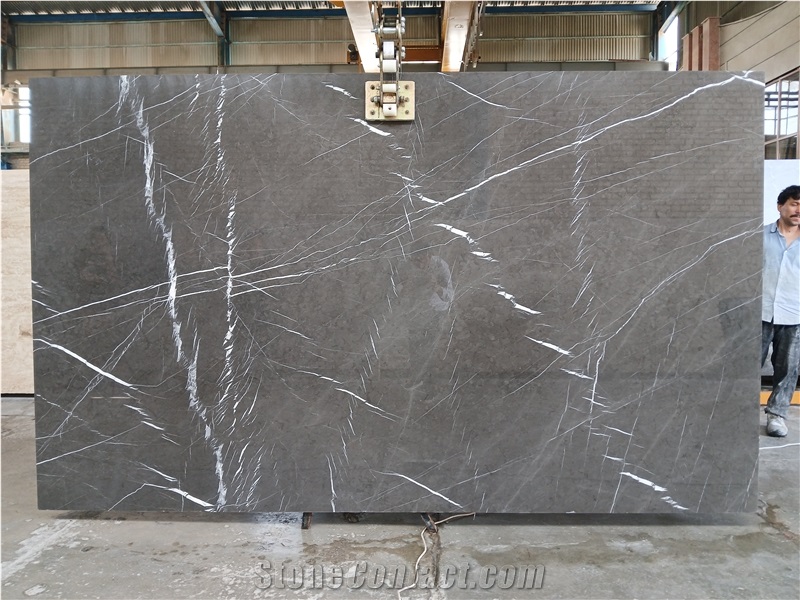 Pietra Grey Marble Slabs