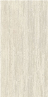 Beige Travertine Honed Sintered Stone Slabs Good For Floor