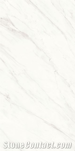 Glacier White Sintered Stone Slabs Good For Floor