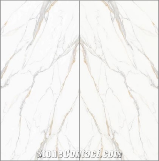 Louis King Sintered Stone Slabs Book Matched