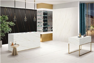Rose Gold  Sintered Stone Slabs Good For Wall And Floor