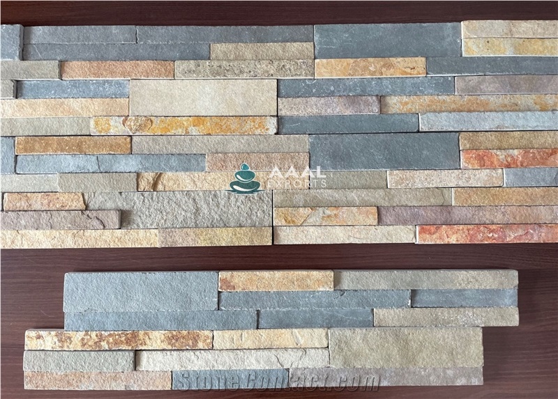 K Blue Brown 6X24 Ledge Stone
