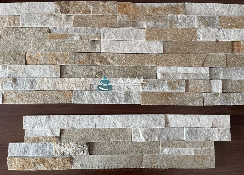 S White Slate 6X24 Ledge Stone