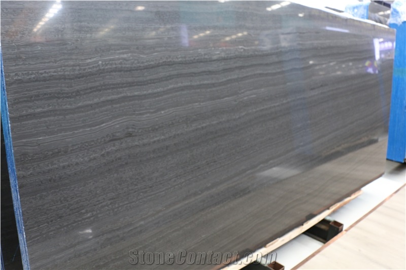 China Black Wooden  Slabs Floor Tile