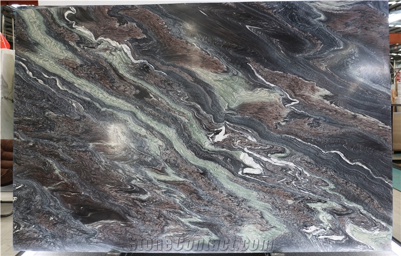 Italy  Cipollino Ondulato Marble Slabs