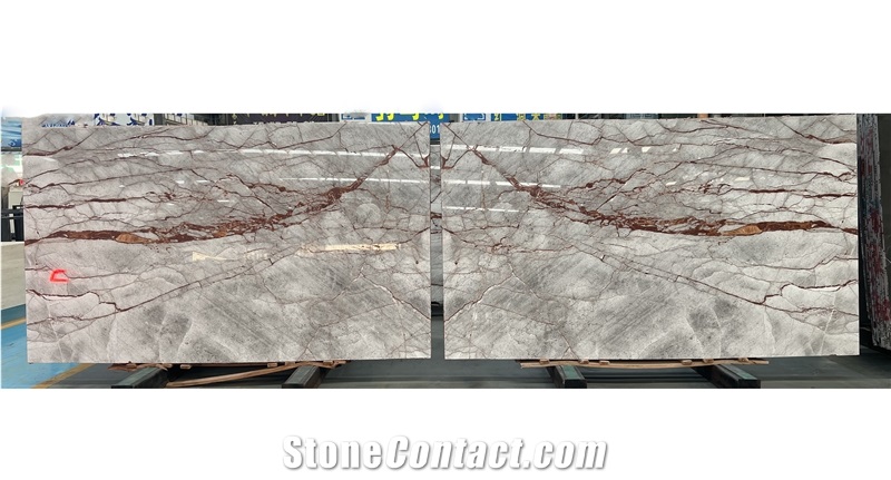Silver Roots Marble -Deep River Marble Slabs
