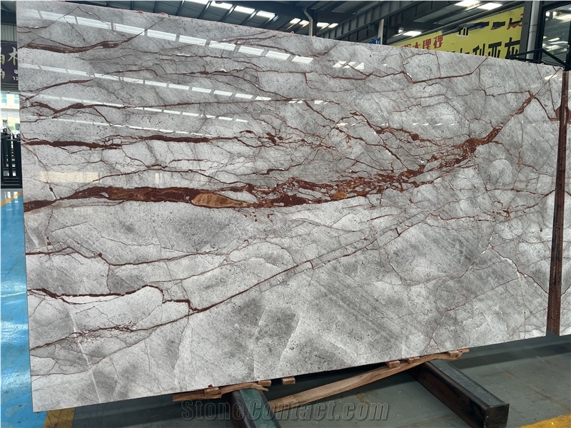 Silver Roots Marble -Deep River Marble Slabs
