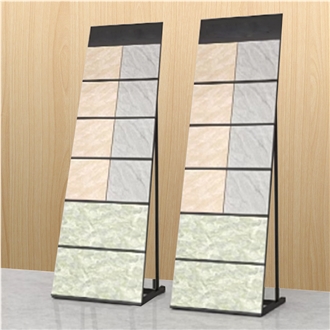 Customizable Multi-Level Black Metal Display Racks