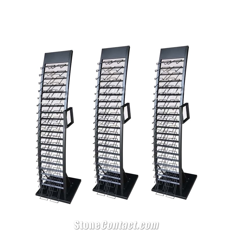 Metal Display Racks For Tile Store With Multi-Level Customiz