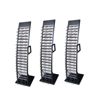 Metal Display Racks For Tile Store With Multi-Level Customiz