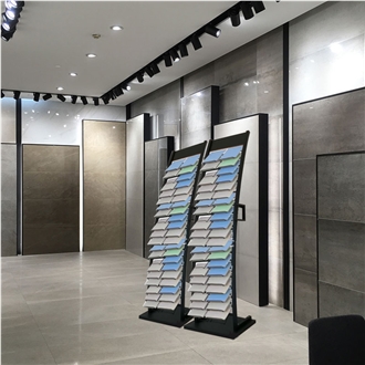 Metal Display Racks For Tile Store With Multi-Level Customiz