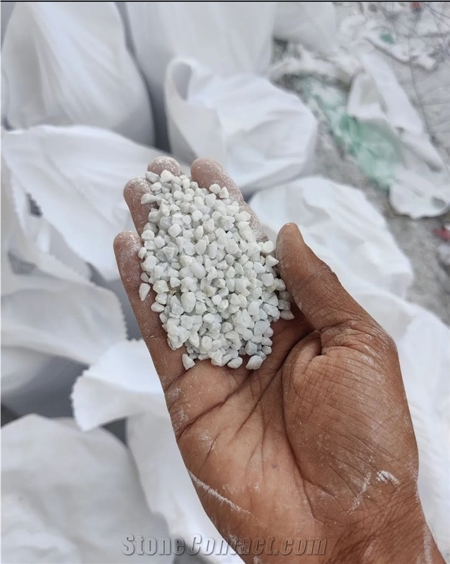 White Marble Pebble Stone