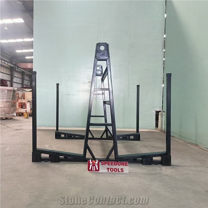 Six Crossbars Heavy Duty A Frame Storage Racks For Truck B
